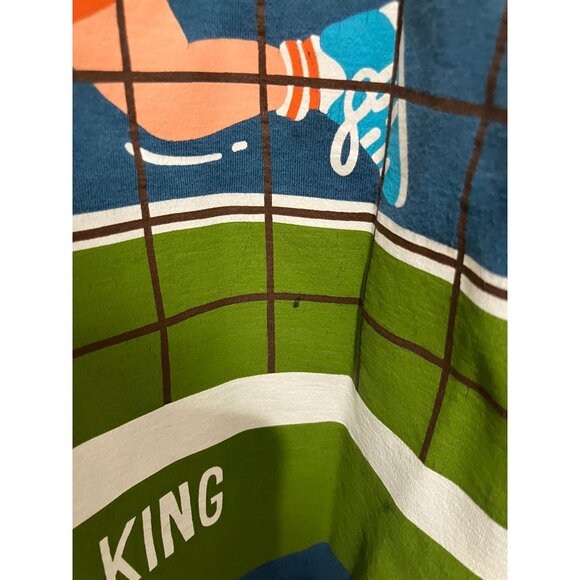 Piccolina Girls Billie Jean King Tennis Legend T-Shirt, Blue, Size 10 - Picture 2 of 4